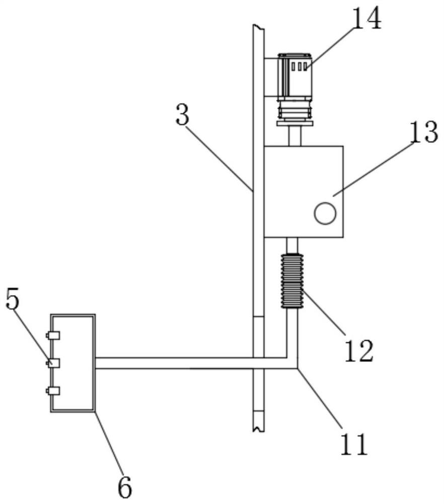 Precision casting sand blasting device