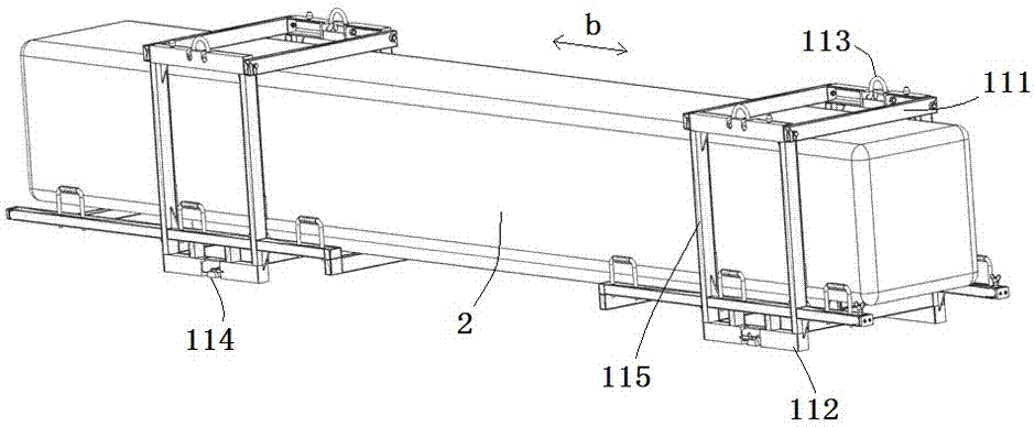 Sling body and combined stacking sling using sling bodies