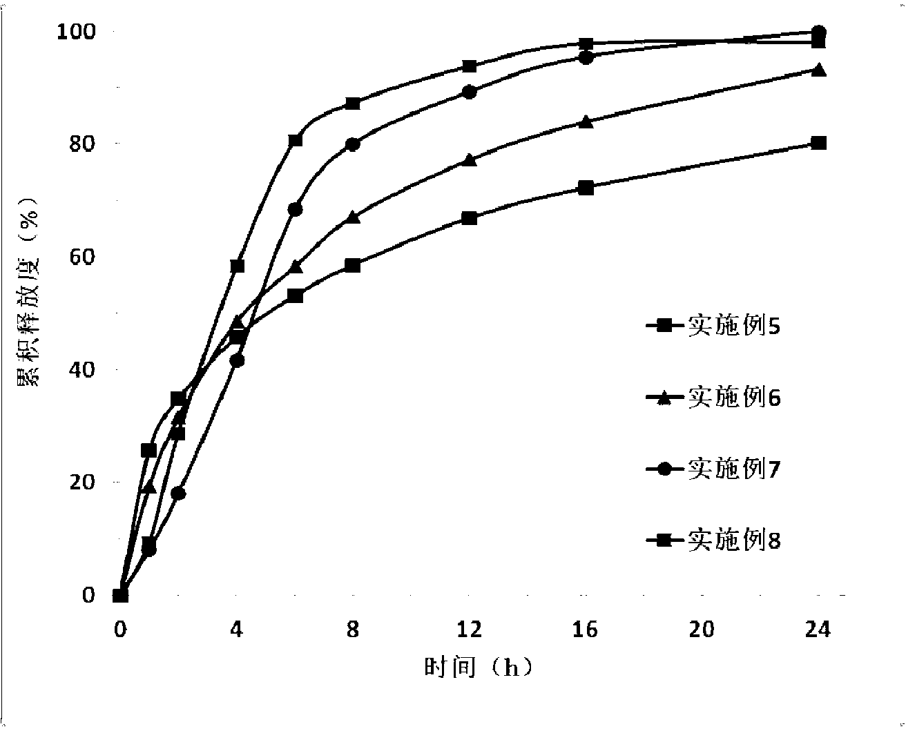 Igutimod slow release multielement composition and preparation method thereof