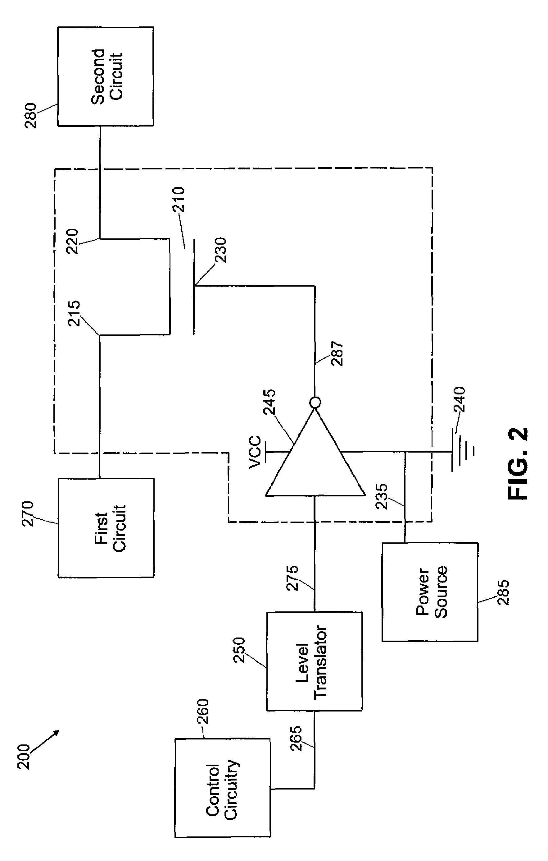 Method and apparatus for avoiding false switching in an electronic device