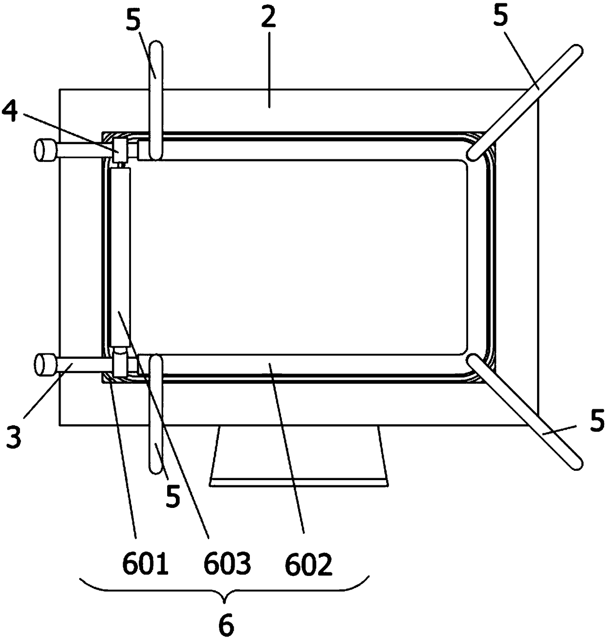 Computer capable of reducing electron radiation