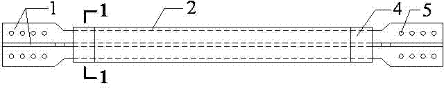 A Buckling Constrained Brace Containing Viscoelastic Materials