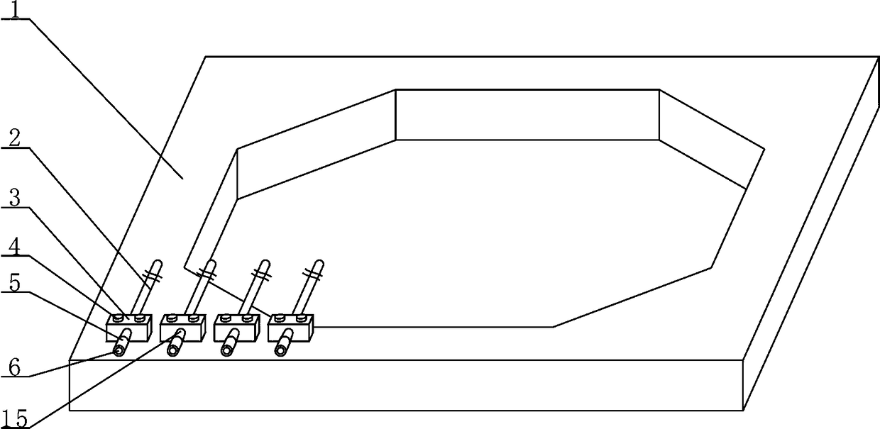 Intermediate frequency furnace plug dust preventing device