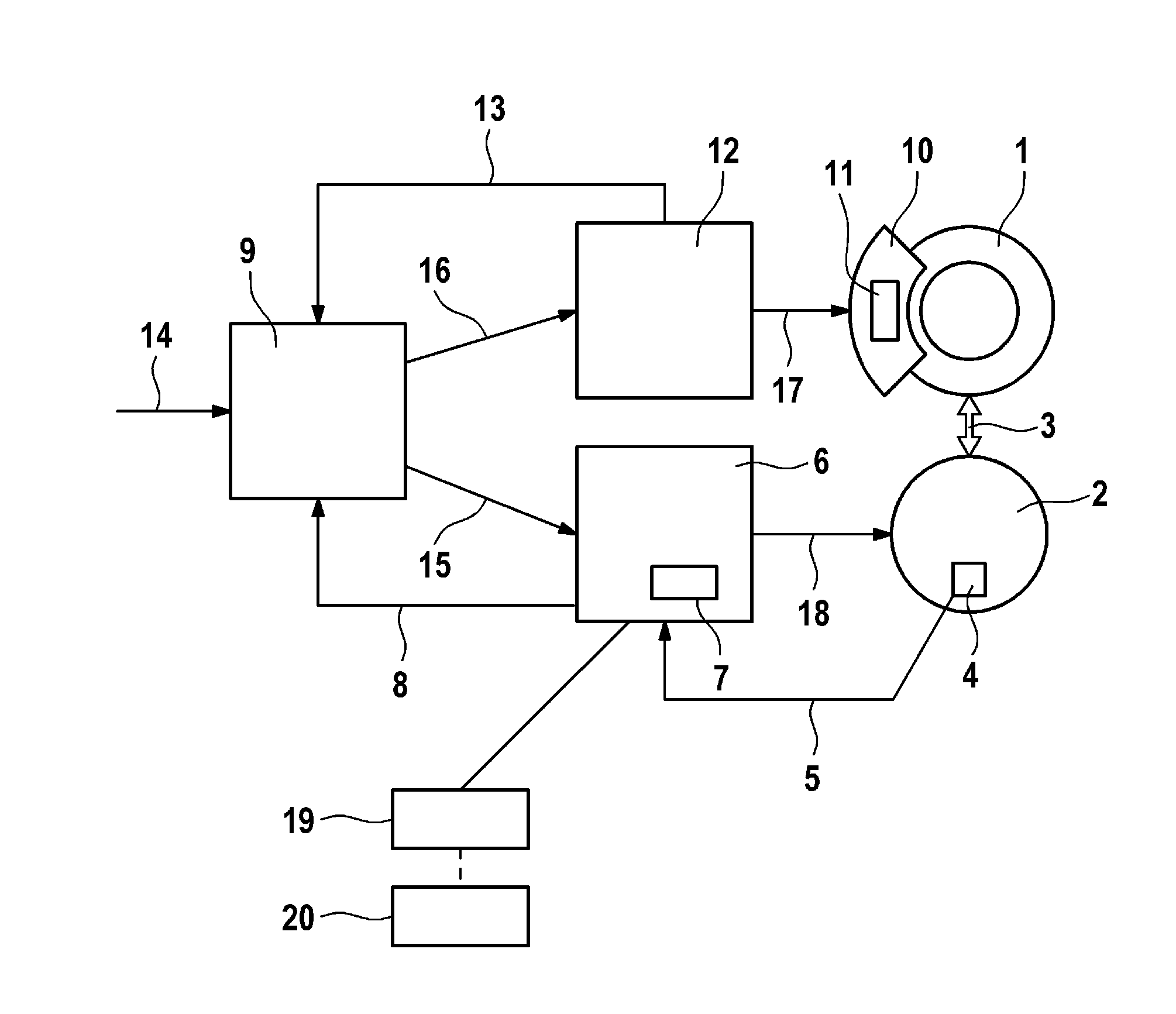 Method for the Automatic Control of Wheel Brake-Slip and Wheel Brake-Slip Control System for a Motor Vehicle With an Electric Drive