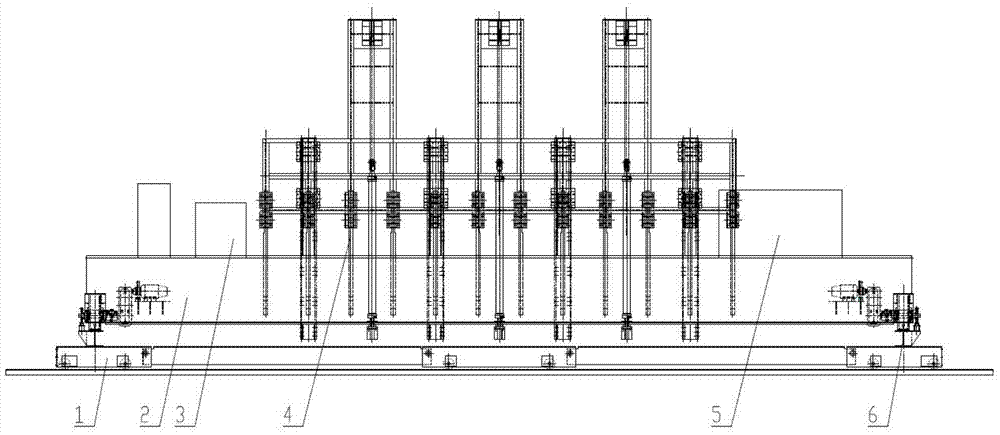 A steel pipe loading and unloading quenching manipulator