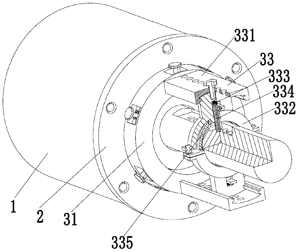 Stepping motor capable of preventing eccentric operation