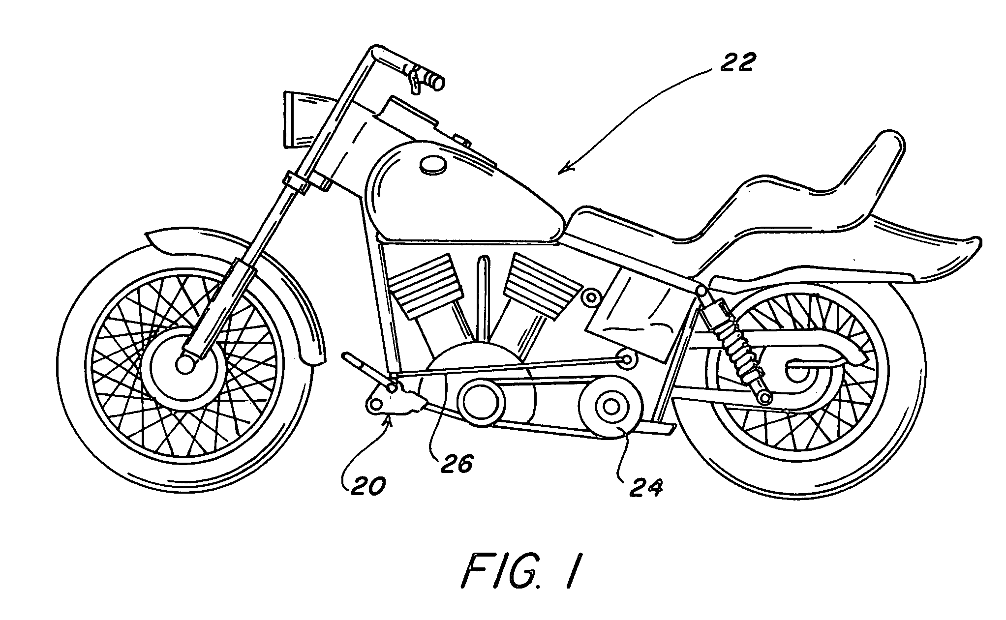 Foot operated motorcycle clutch