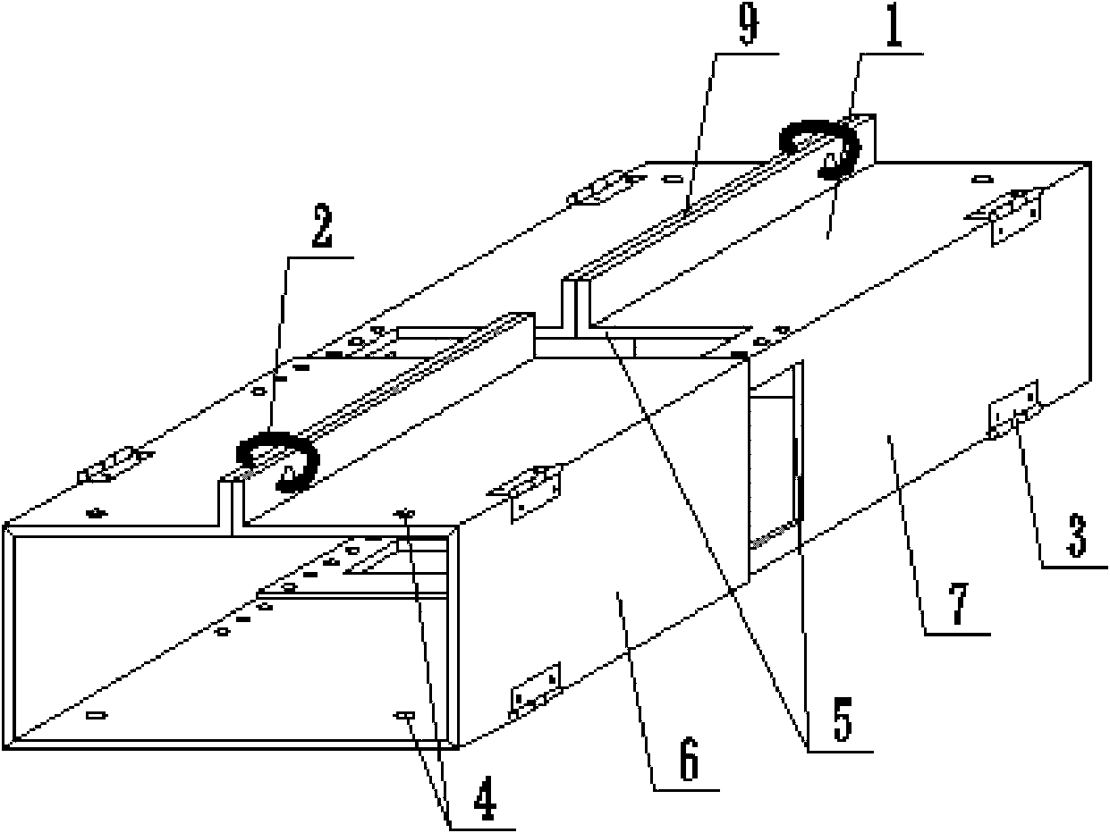 Polyhedral member shaping mould