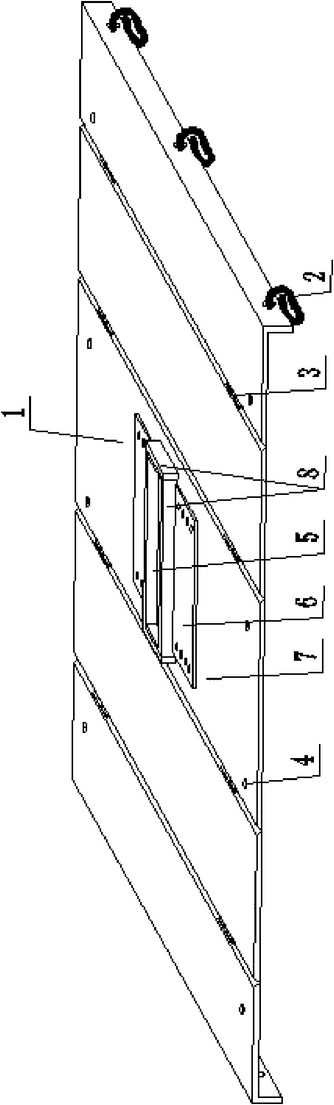 Polyhedral member shaping mould