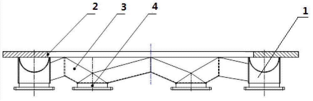 Gas and liquid distribution valve of rotary table filtering machine