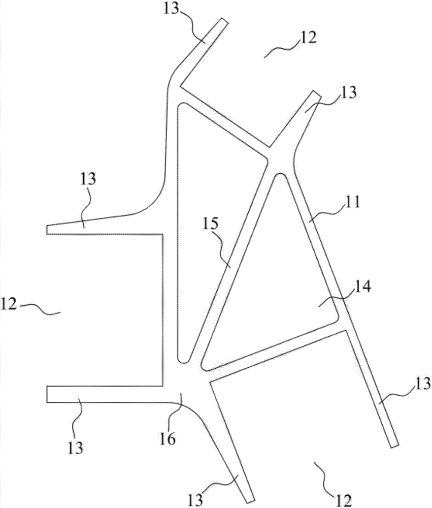 Aluminum profile connector and vehicle body framework