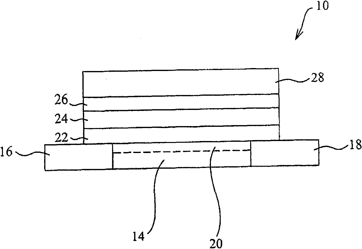 Operating method of memory element