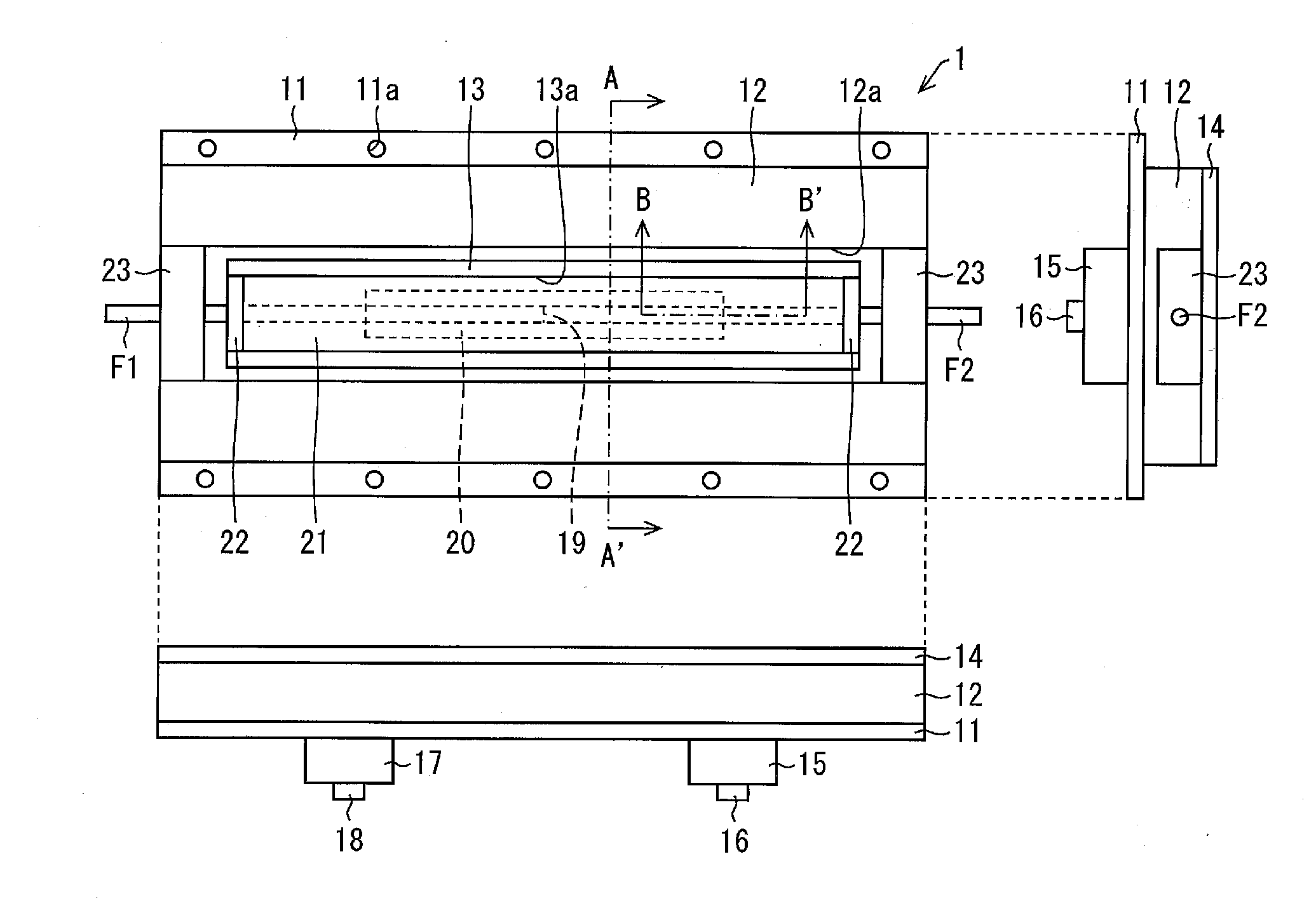 Optical-power monitoring device, fiber laser, and optical-power monitoring method