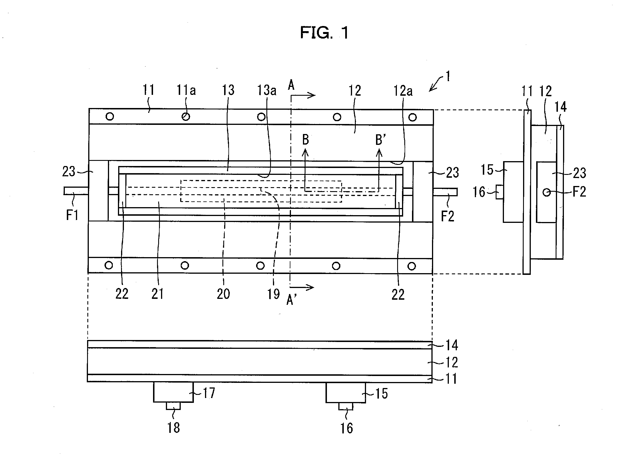 Optical-power monitoring device, fiber laser, and optical-power monitoring method