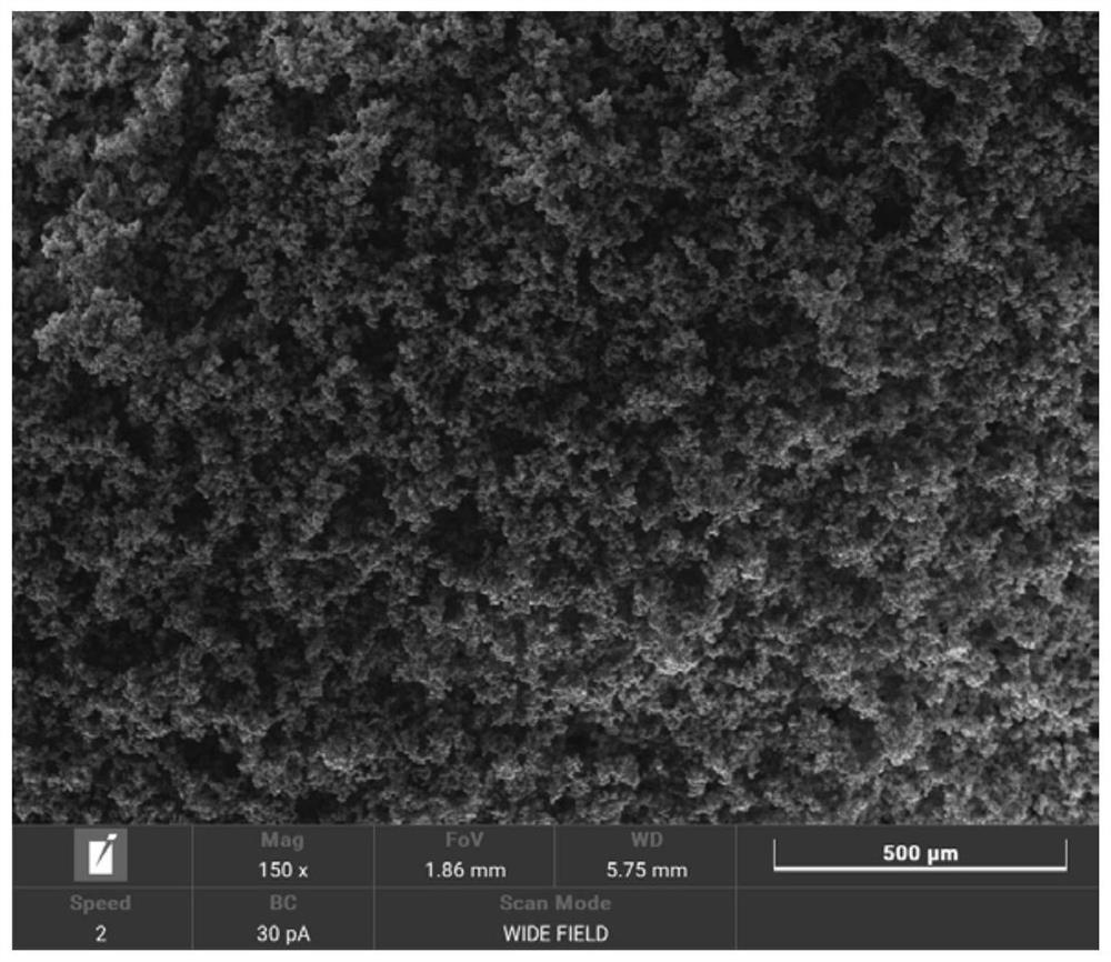 Porous silicon resin and lightweight flexible flame-retardant composite material