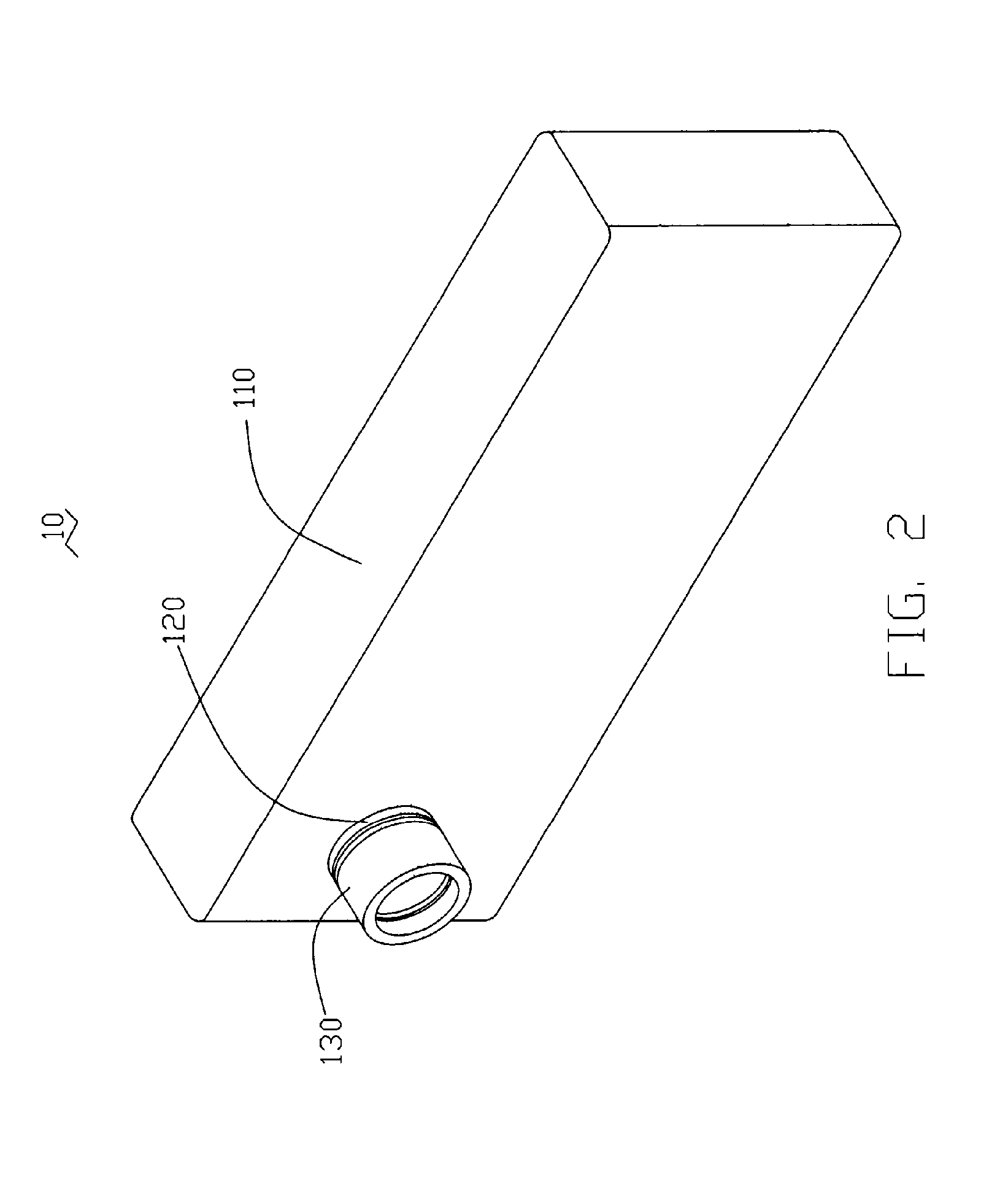 Portable electronic device with camera module
