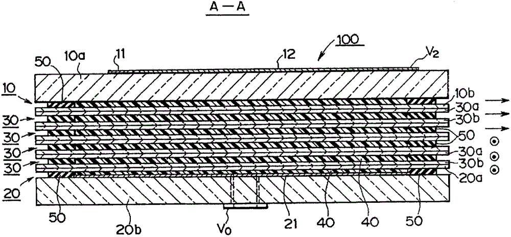 Multilayer structure liquid crystal optical element and manufacturing method thereof