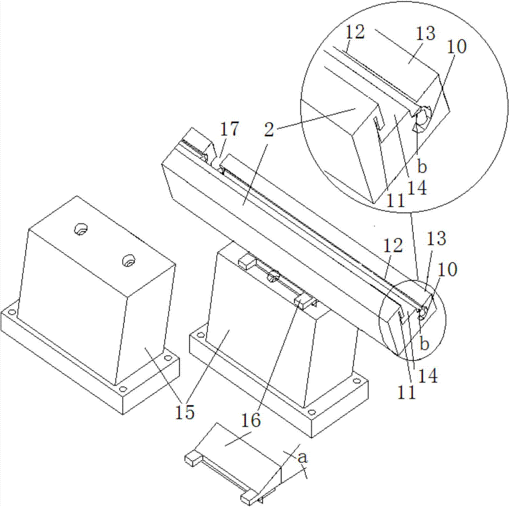Processing and detecting system for coil bracket of miniature circuit breaker