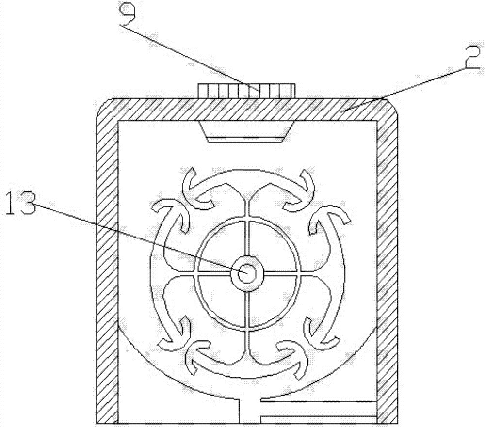 Pesticide spraying device for planting peaches