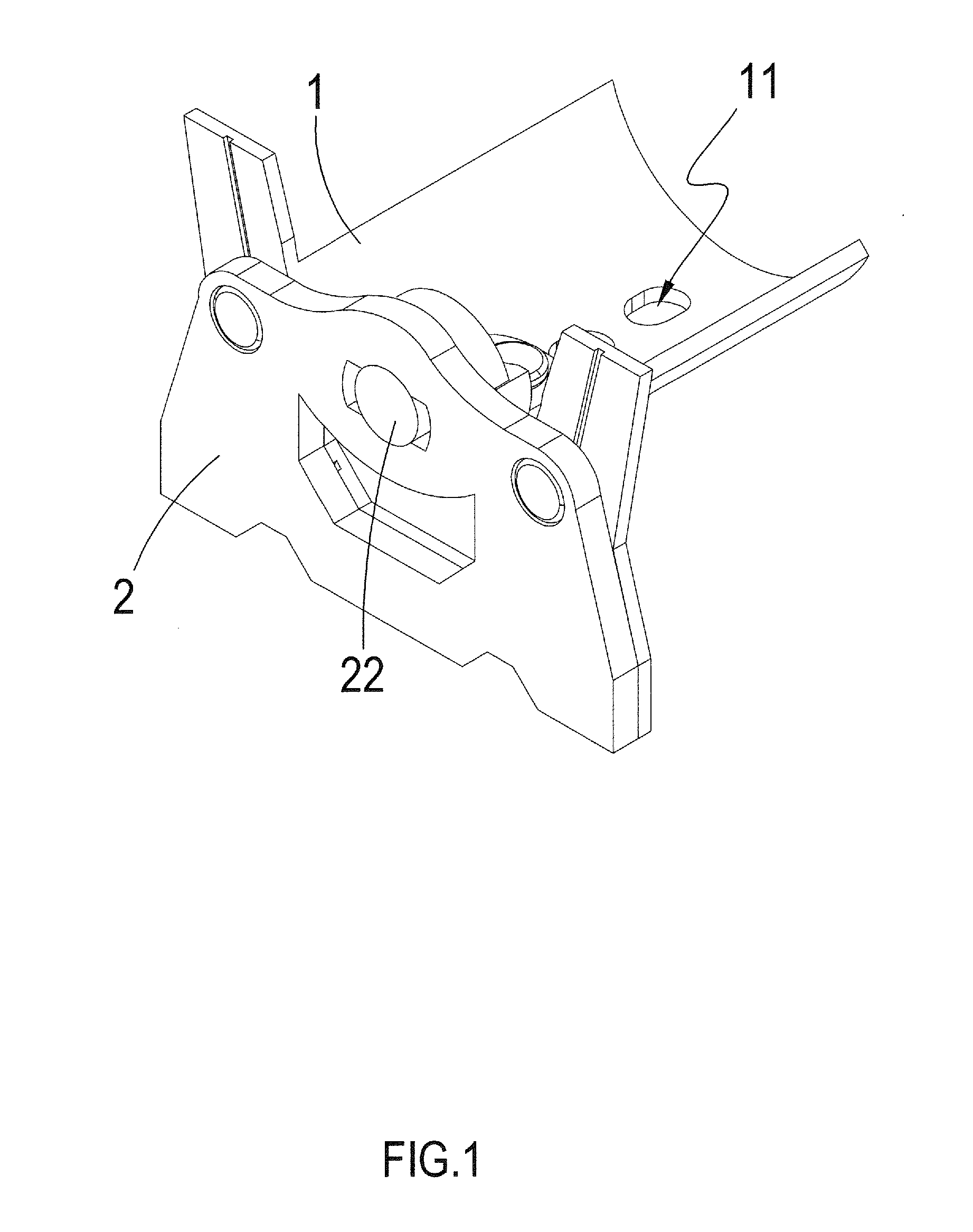 End Tang Structure of Roll-Up Tape Measure