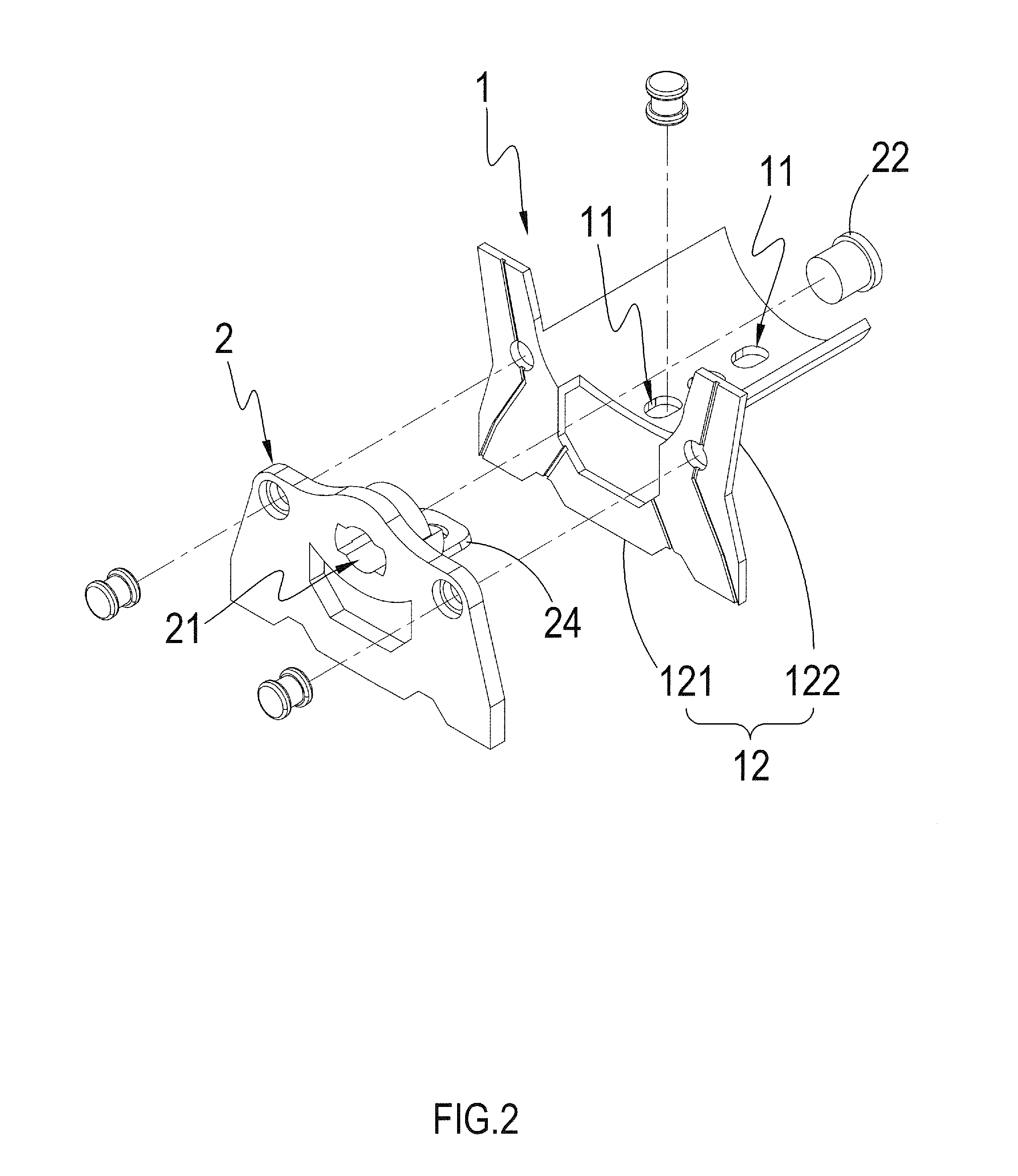 End Tang Structure of Roll-Up Tape Measure