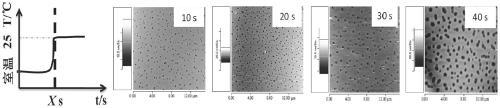 Nano-scale controllable porous polymer film and preparation method thereof