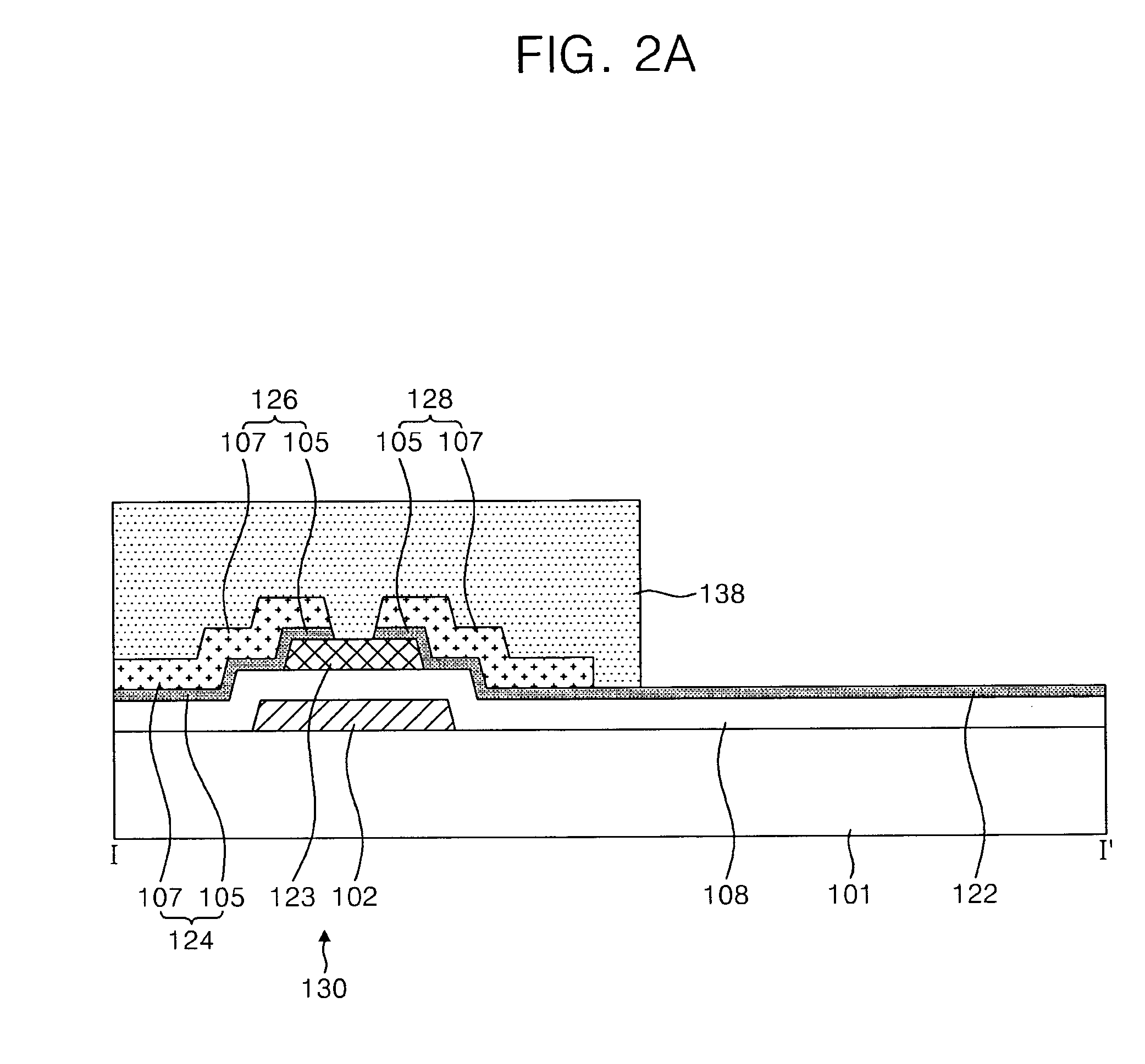 Thin film transistor substrate having transparent conductive metal and method of manufacturing the same
