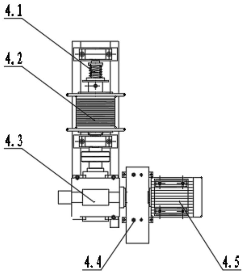 Rotary ascending pipe graphite cleaning device and using method thereof