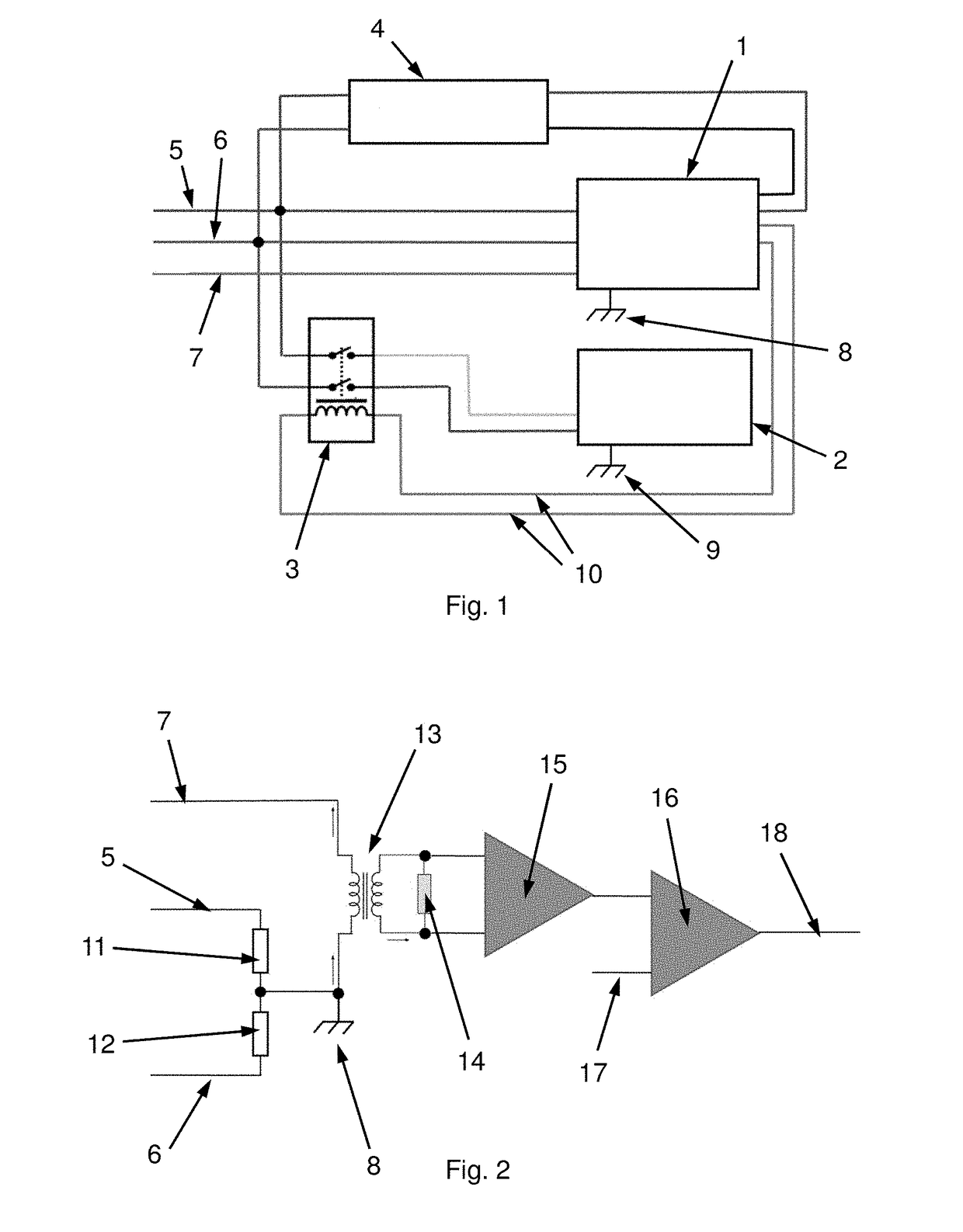 Protection earth connection detector