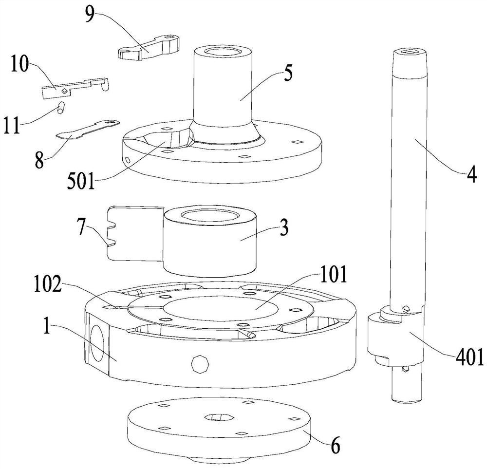 Compressing mechanism and compressor with same