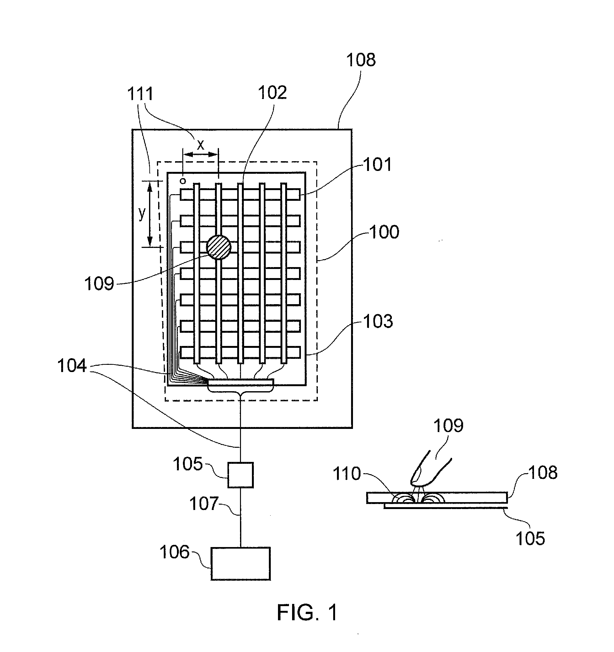 Touch sensors and touch sensing methods