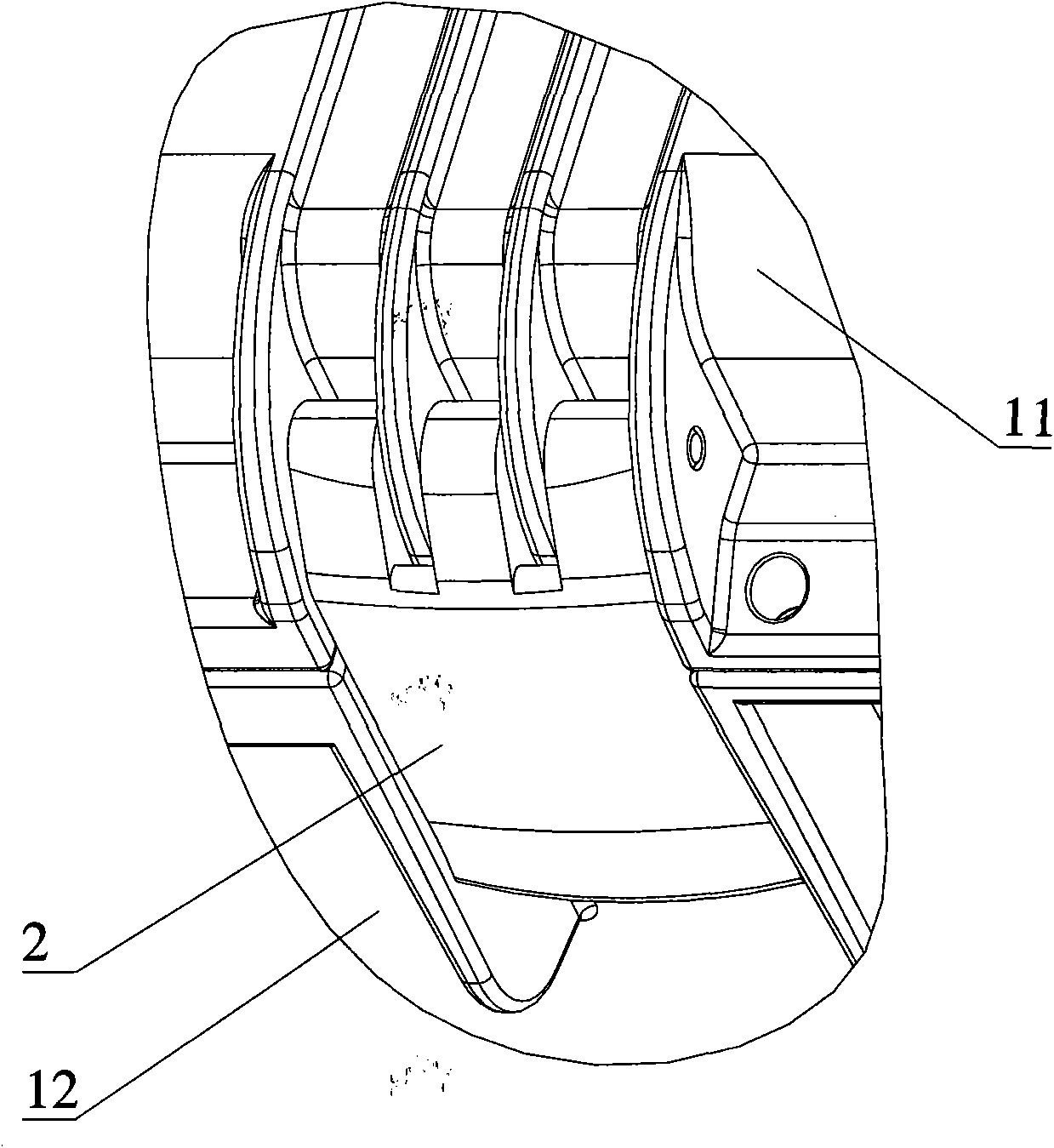 Locking device used for box body