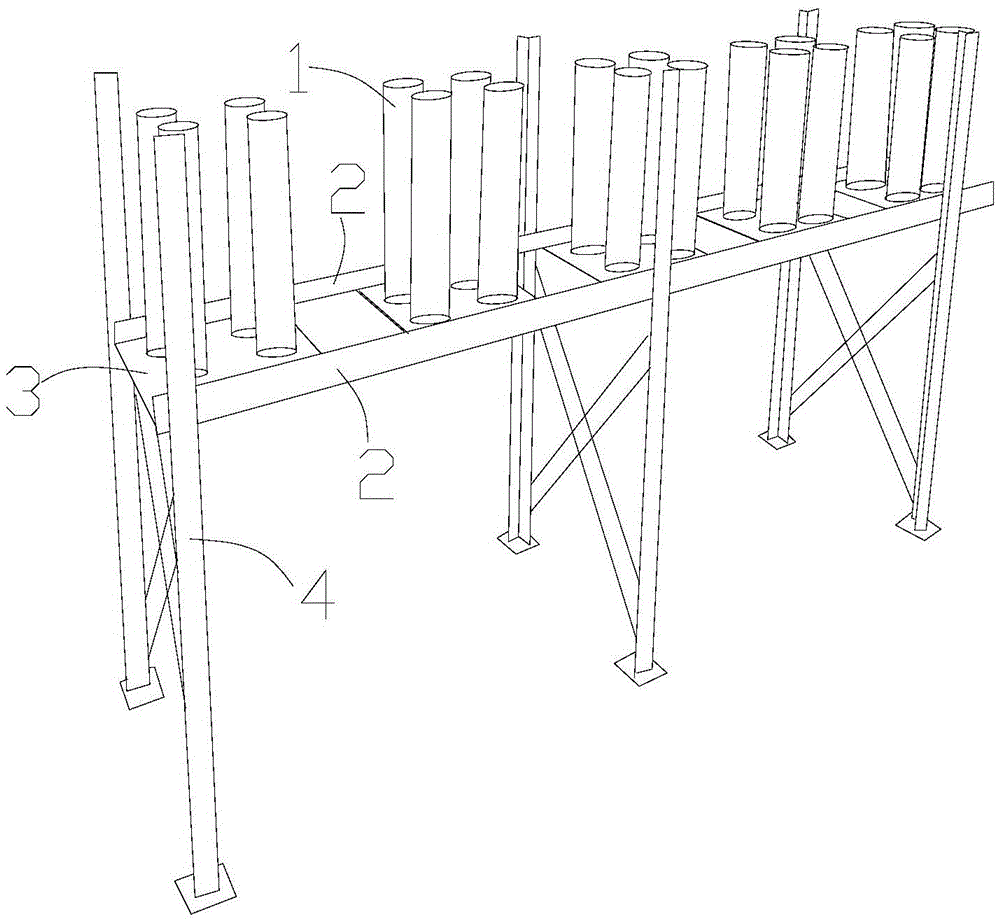 Positioning device for group anchor bolt installation and installation method thereof