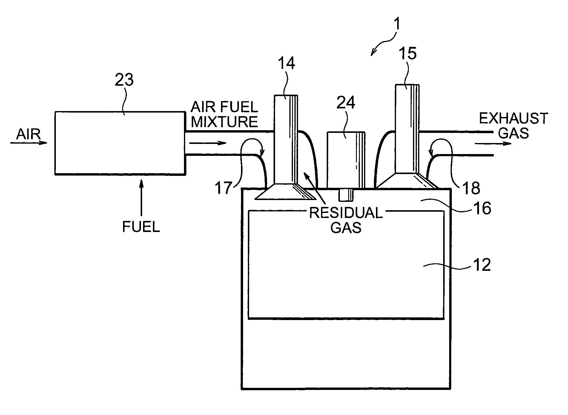 Internal combustion engine and control device for the internal combustion engine