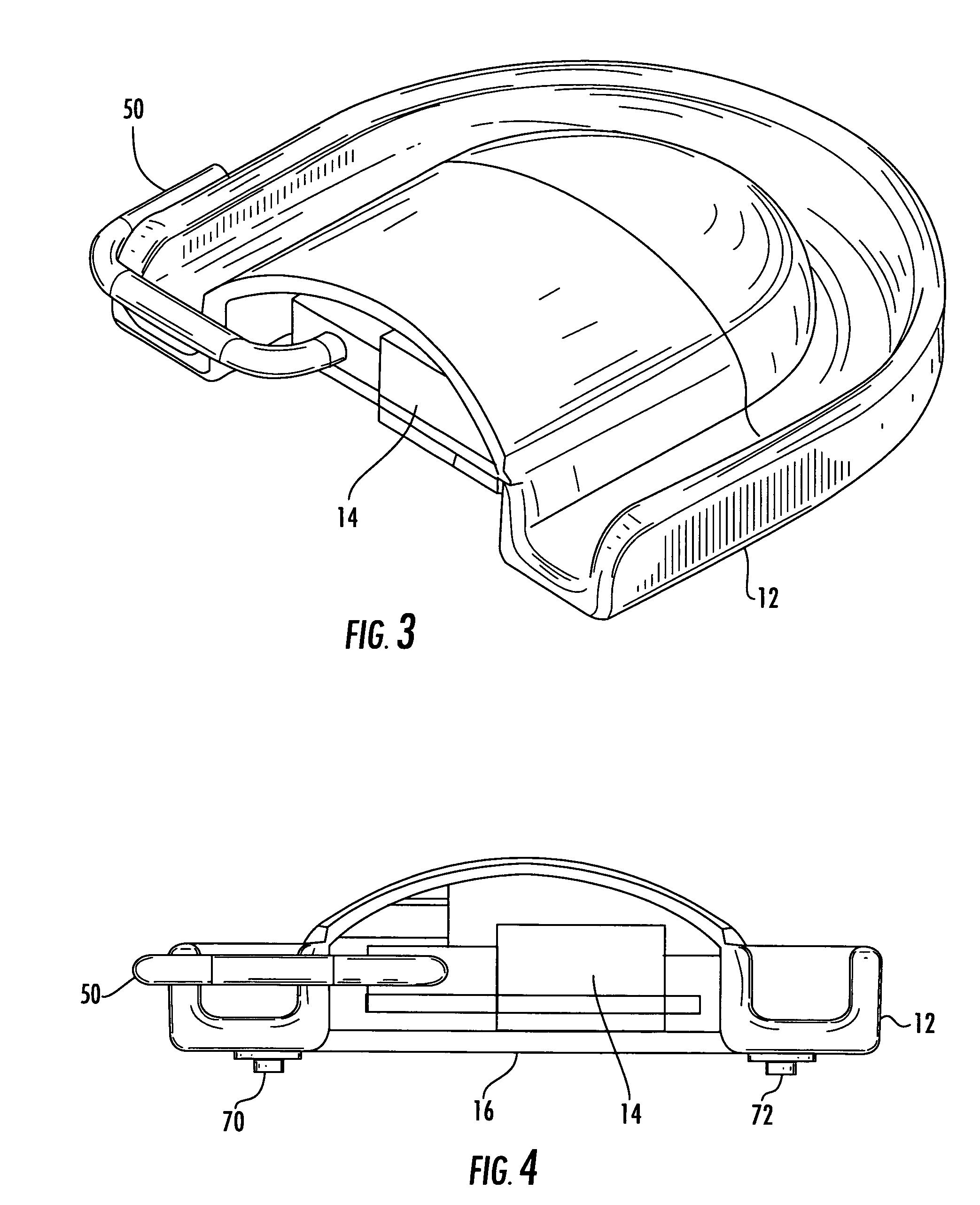Mouth-operated computer input device and associated methods
