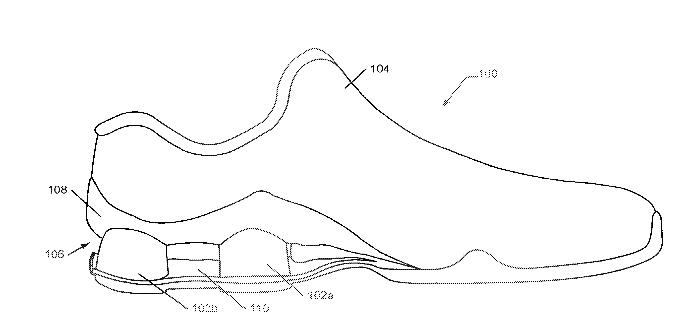 Impact-attenuation systems for articles of footwear and other foot-receiving devices