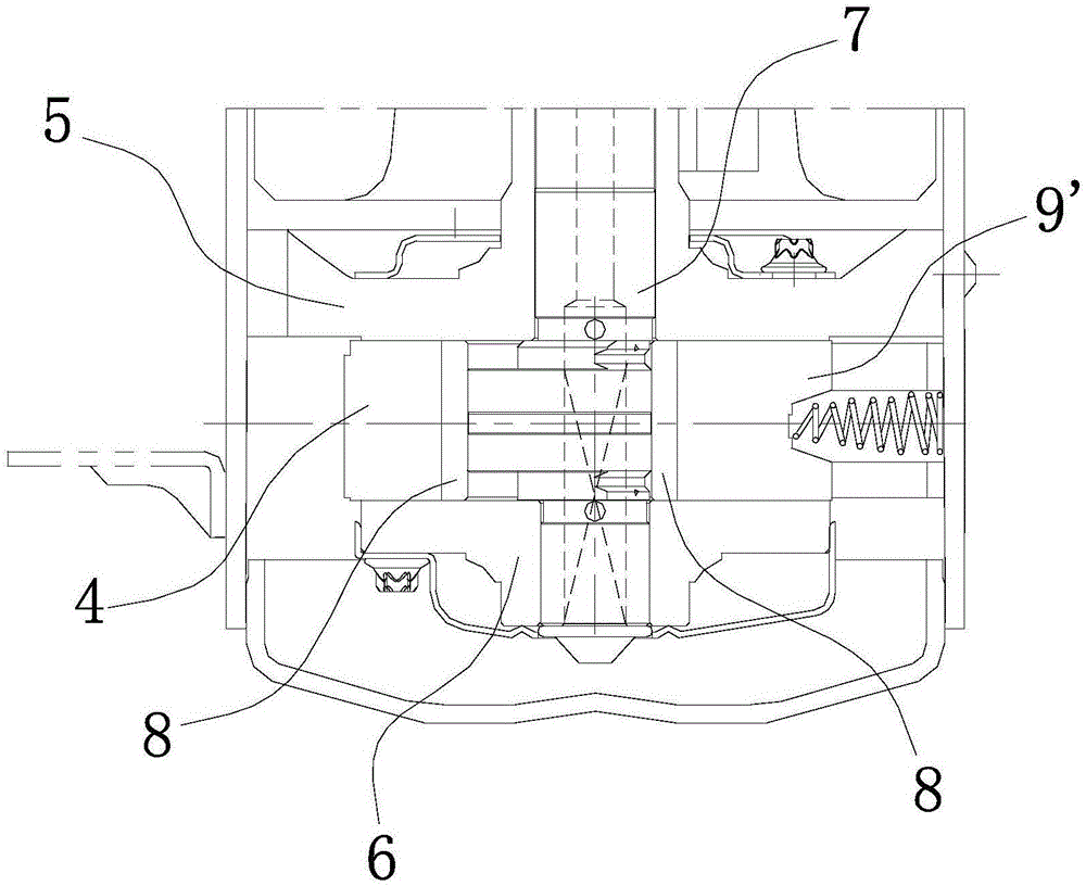 Blade and rotor type compressor provided with same