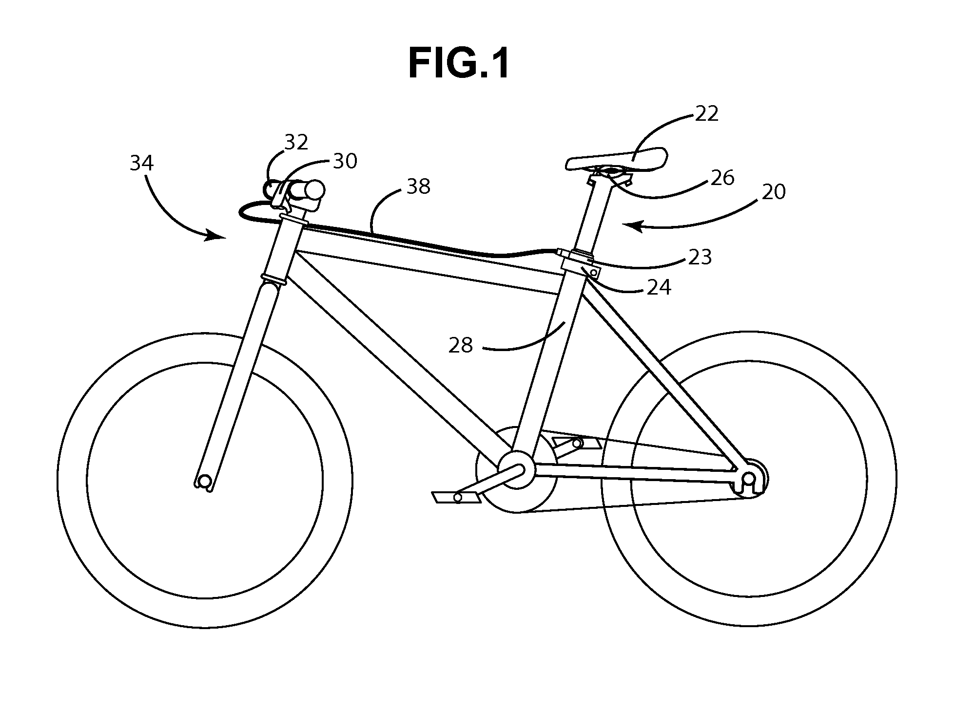 Bicycle seat height adjusting assembly