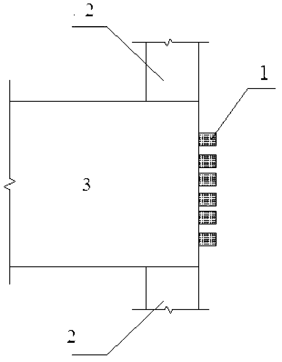 Shipment method combining large constructional element rolling and floating crane