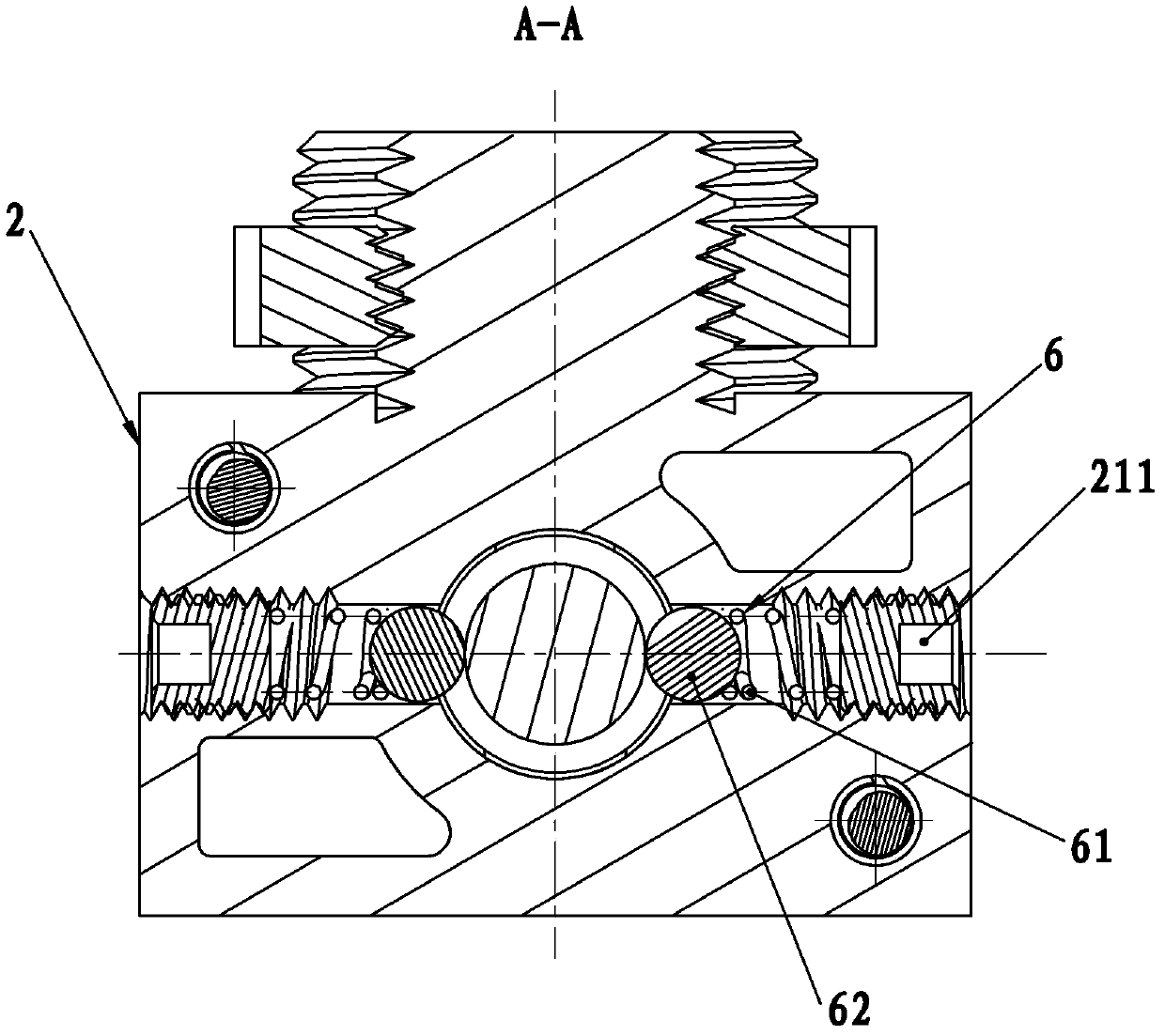 Fast insertion type manual valve for vehicle
