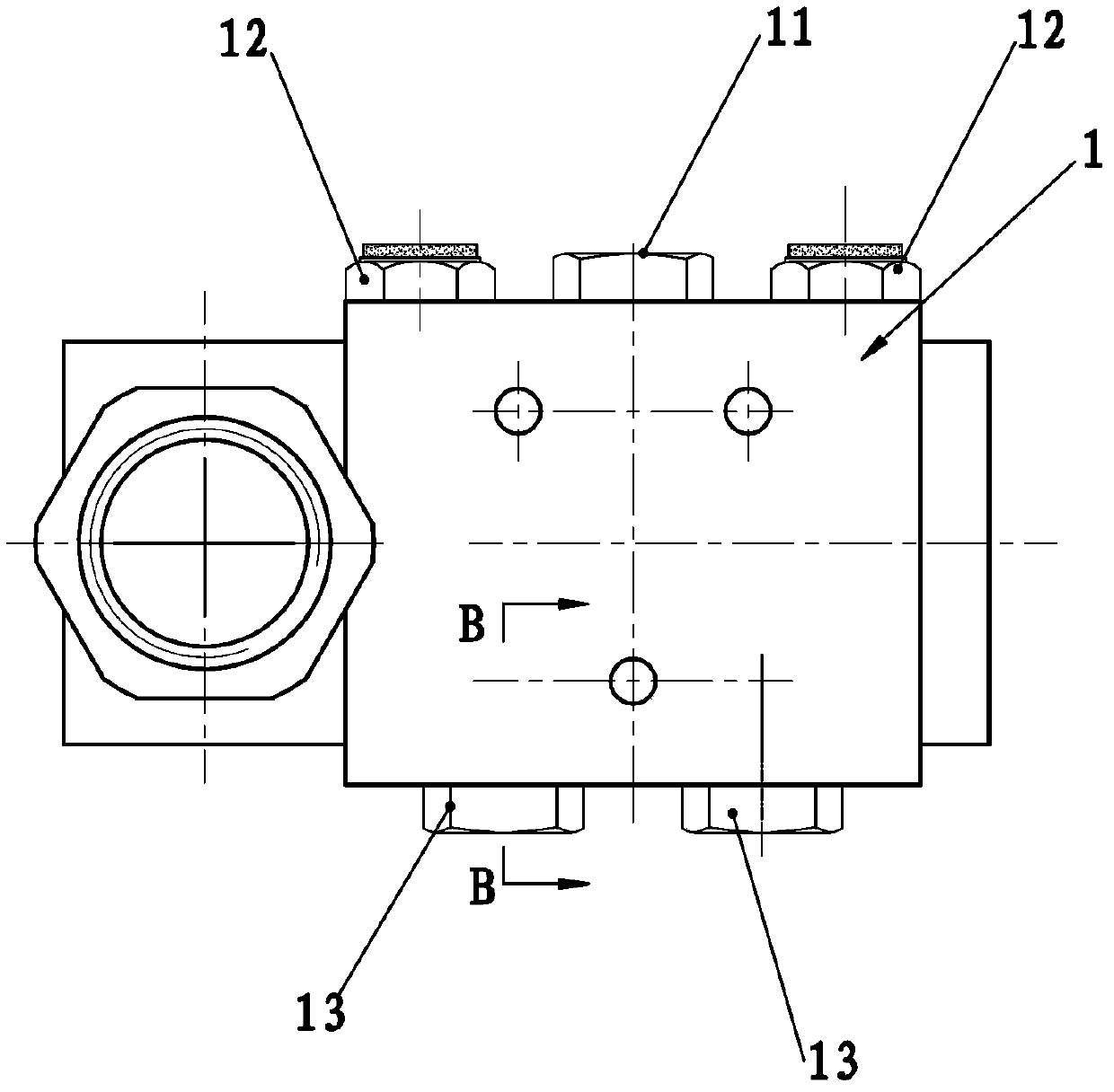 Fast insertion type manual valve for vehicle