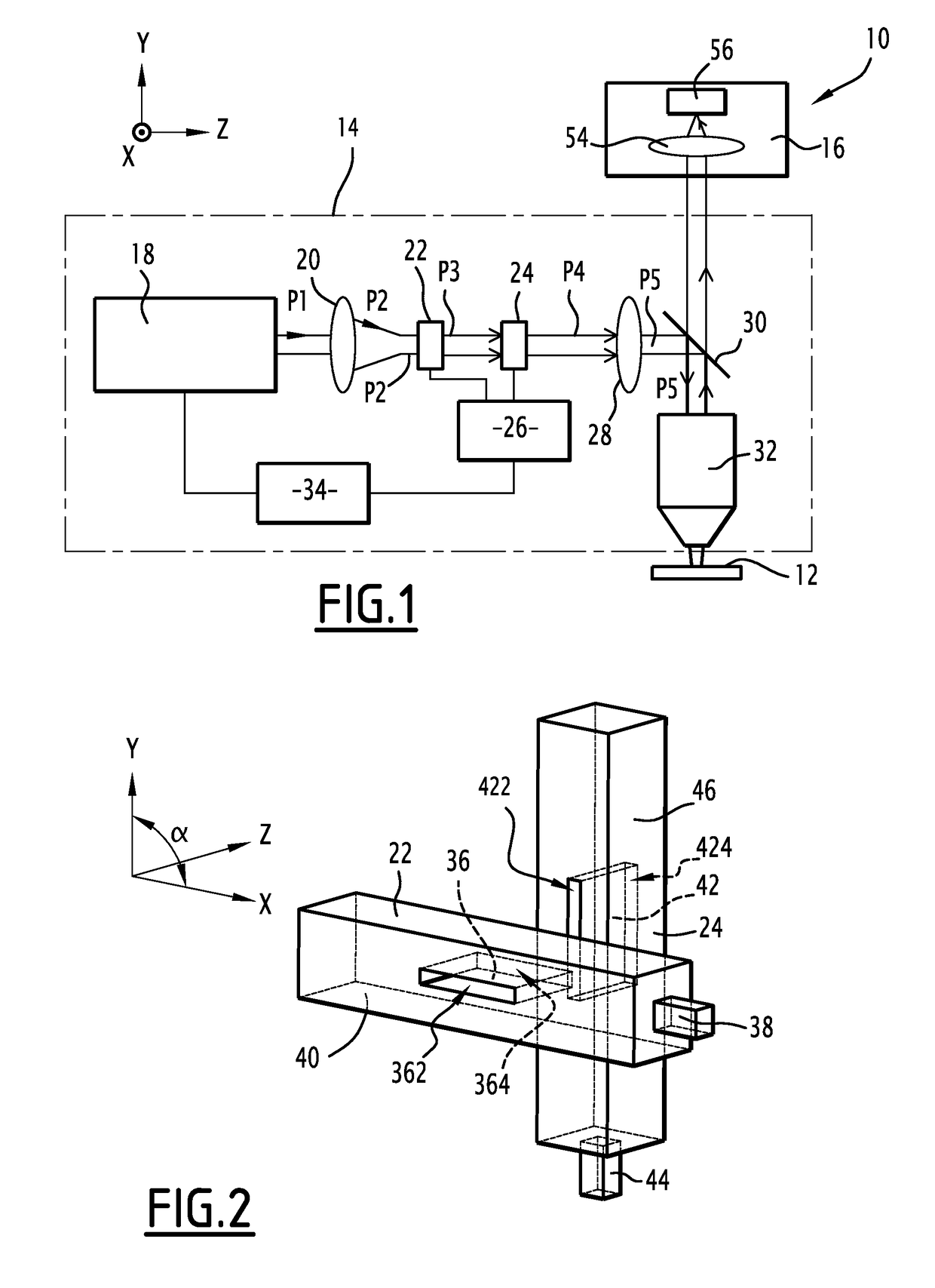 Method for analyzing a sample with a non-linear microscopy technique and non-linear microscope associated