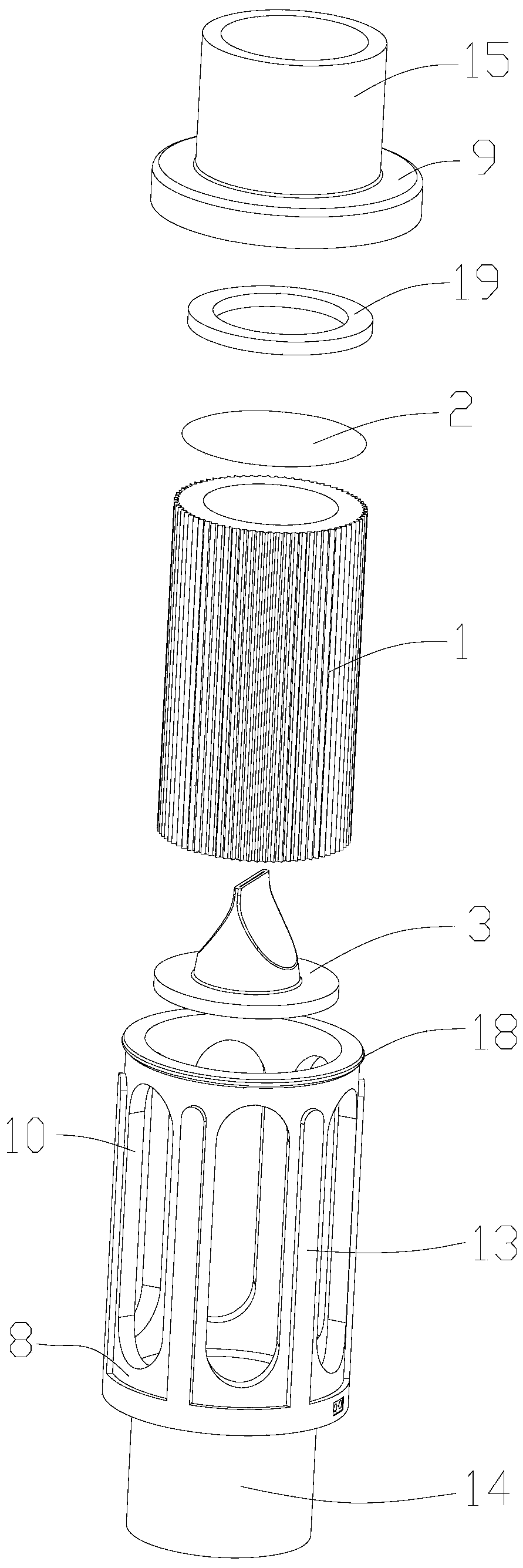 Ventilation and liquid volatilization device, breathing mask, breathing tube and breathing support equipment