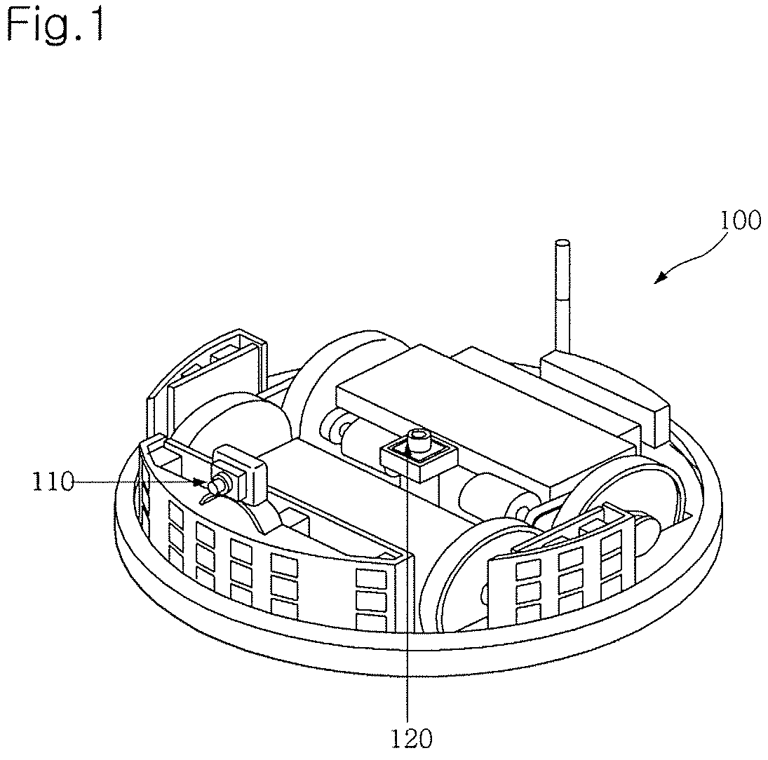 Apparatus and method for controlling camera of robot cleaner