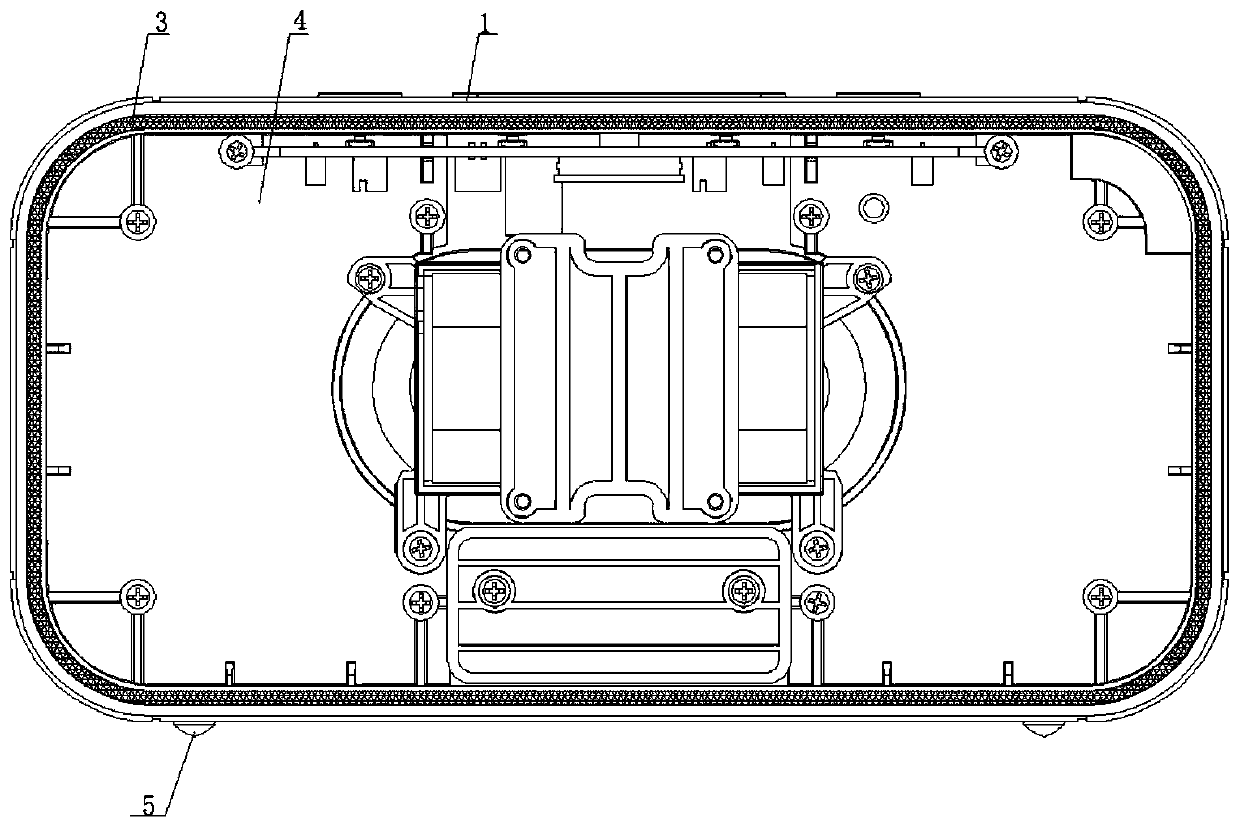 Waterproof sound box and sound box waterproof process