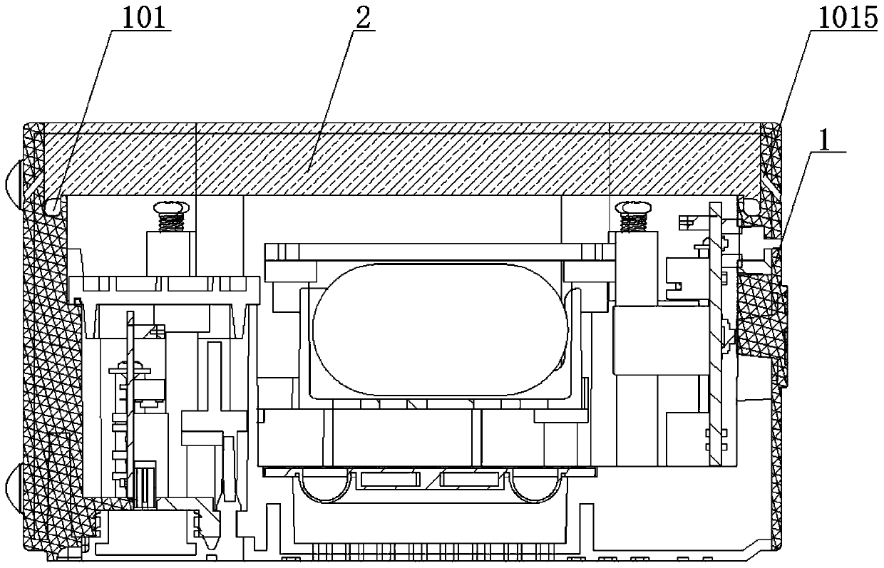 Waterproof sound box and sound box waterproof process