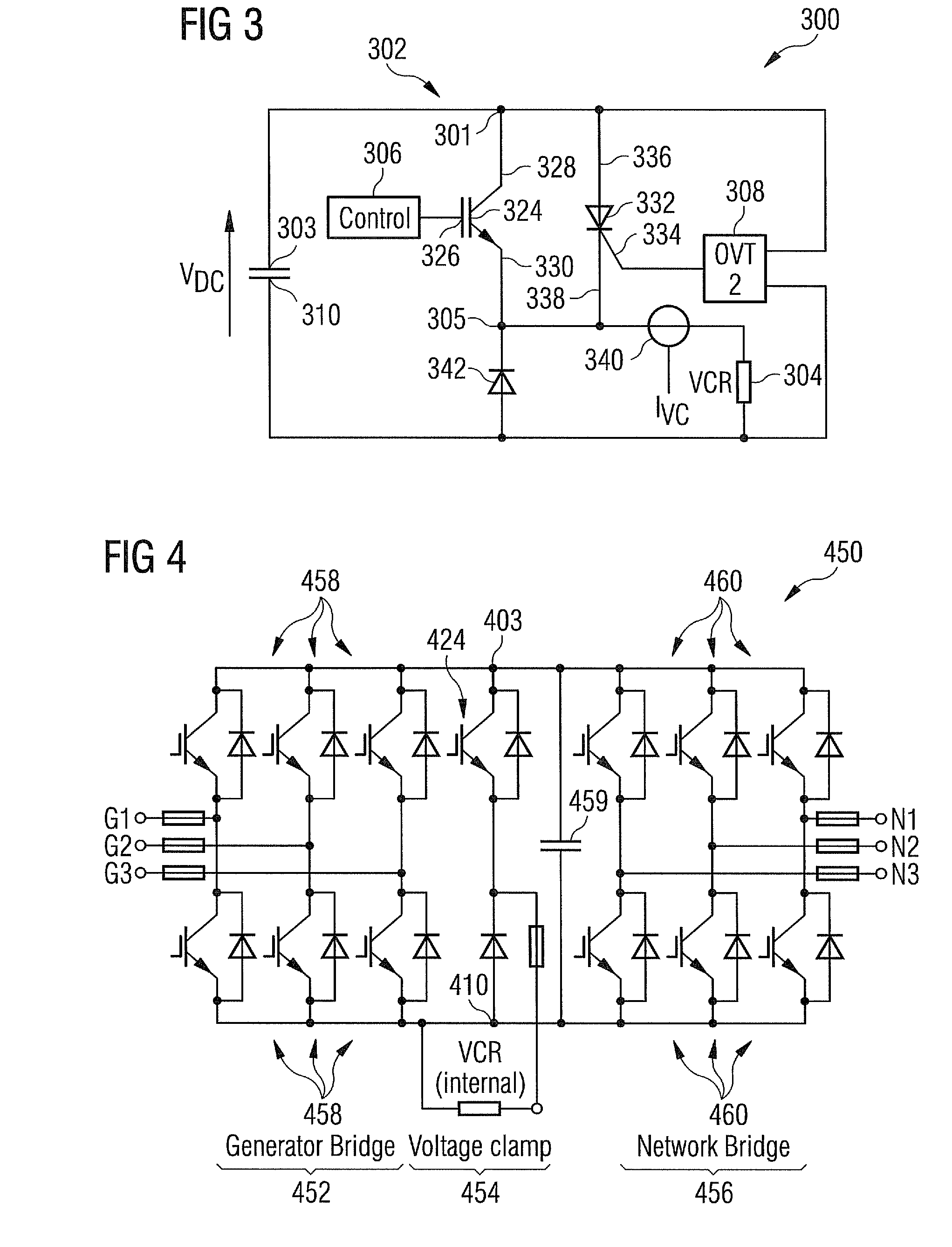Circuit and method for regulating a DC voltage and power converter