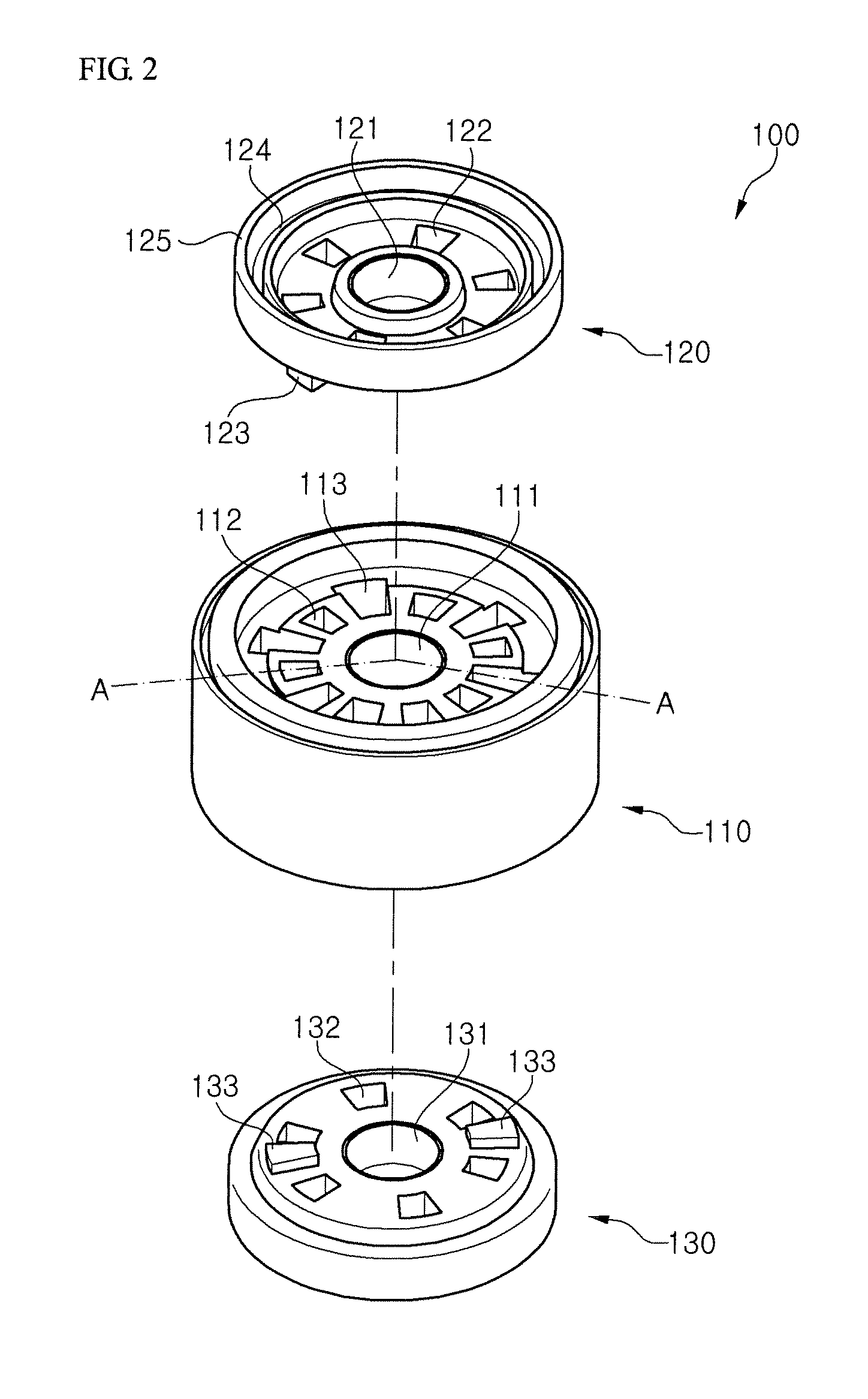Piston assembly of shock absorber