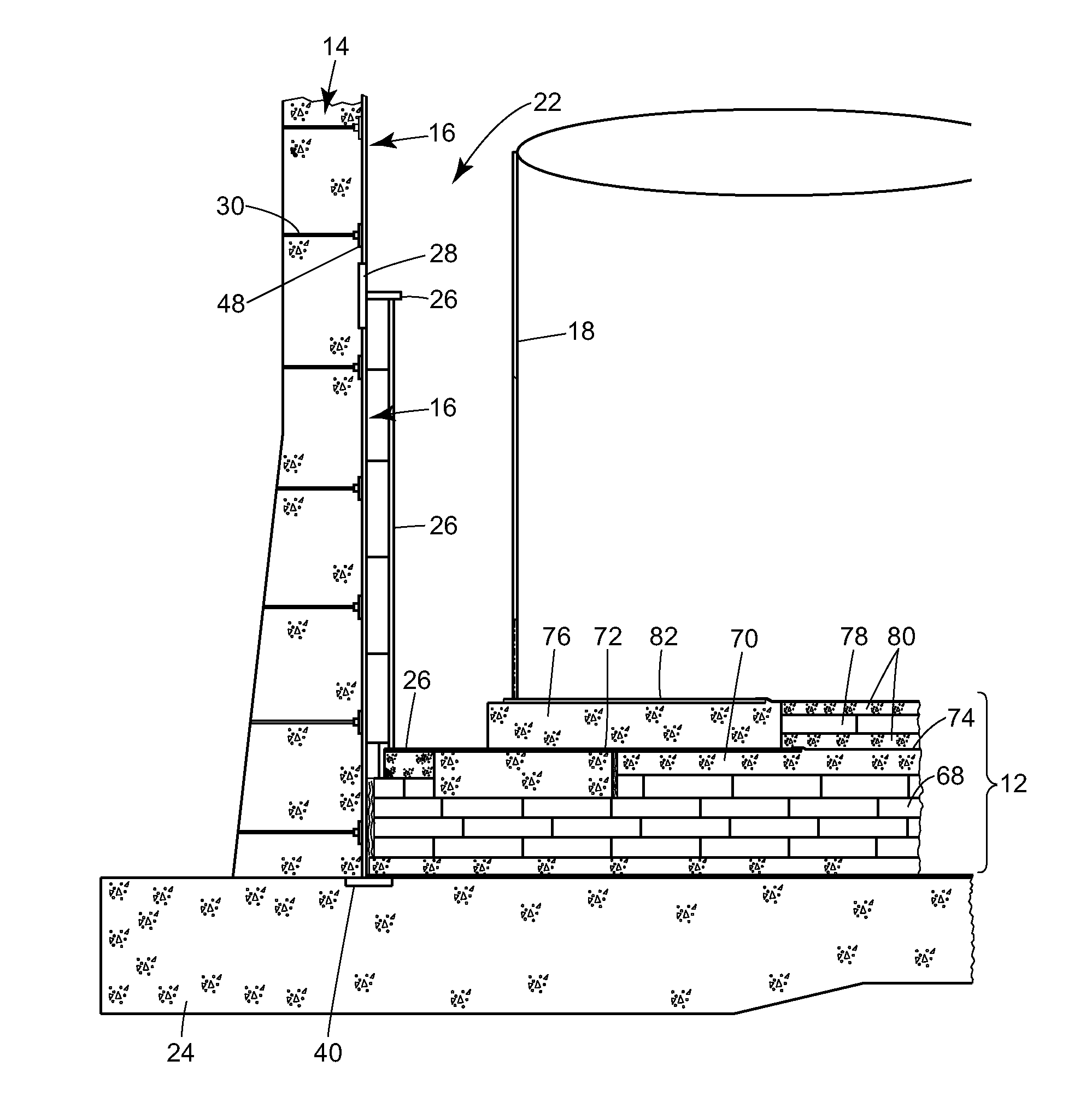 Method of constructing a storage tank for cryogenic liquids