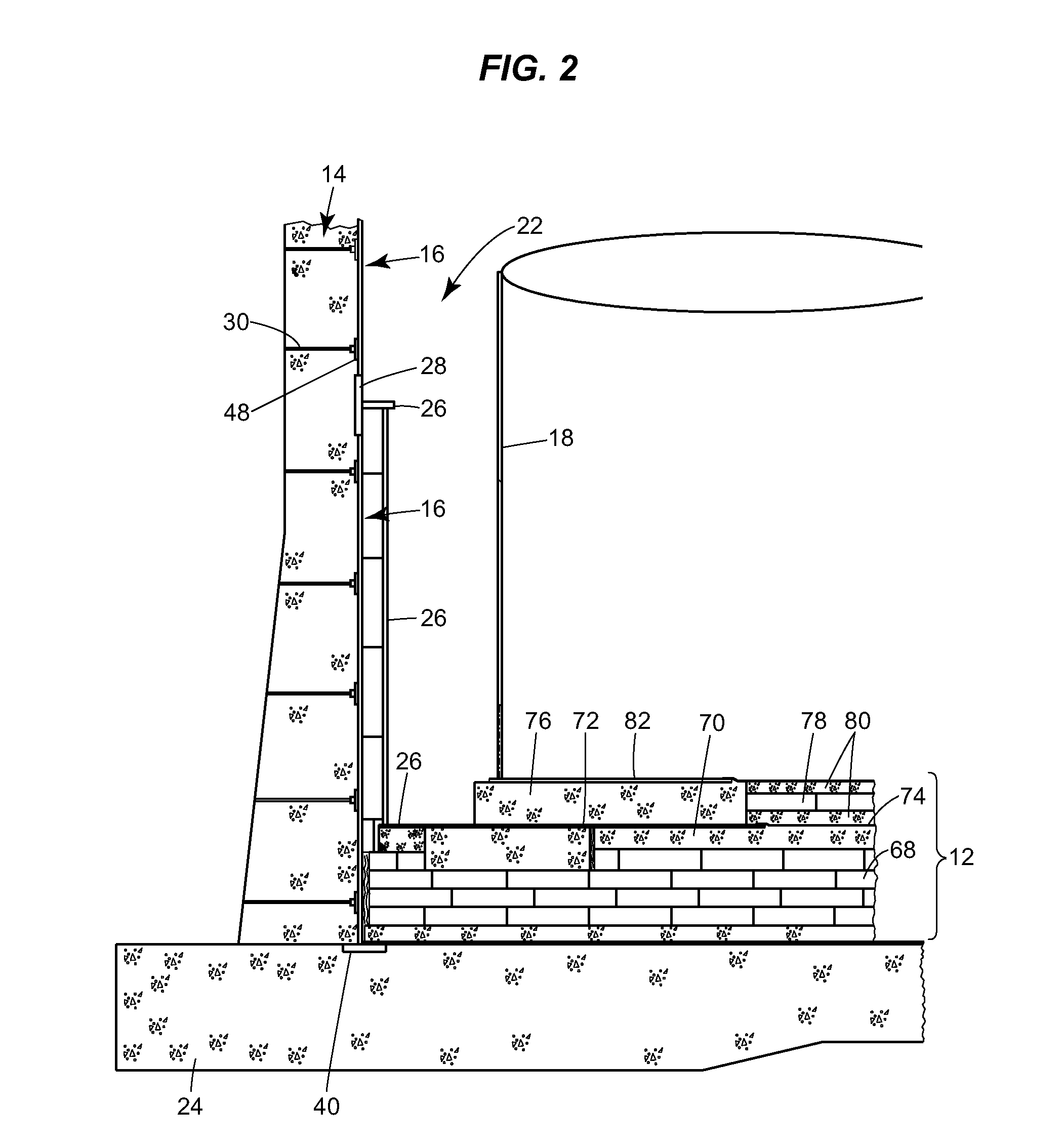 Method of constructing a storage tank for cryogenic liquids